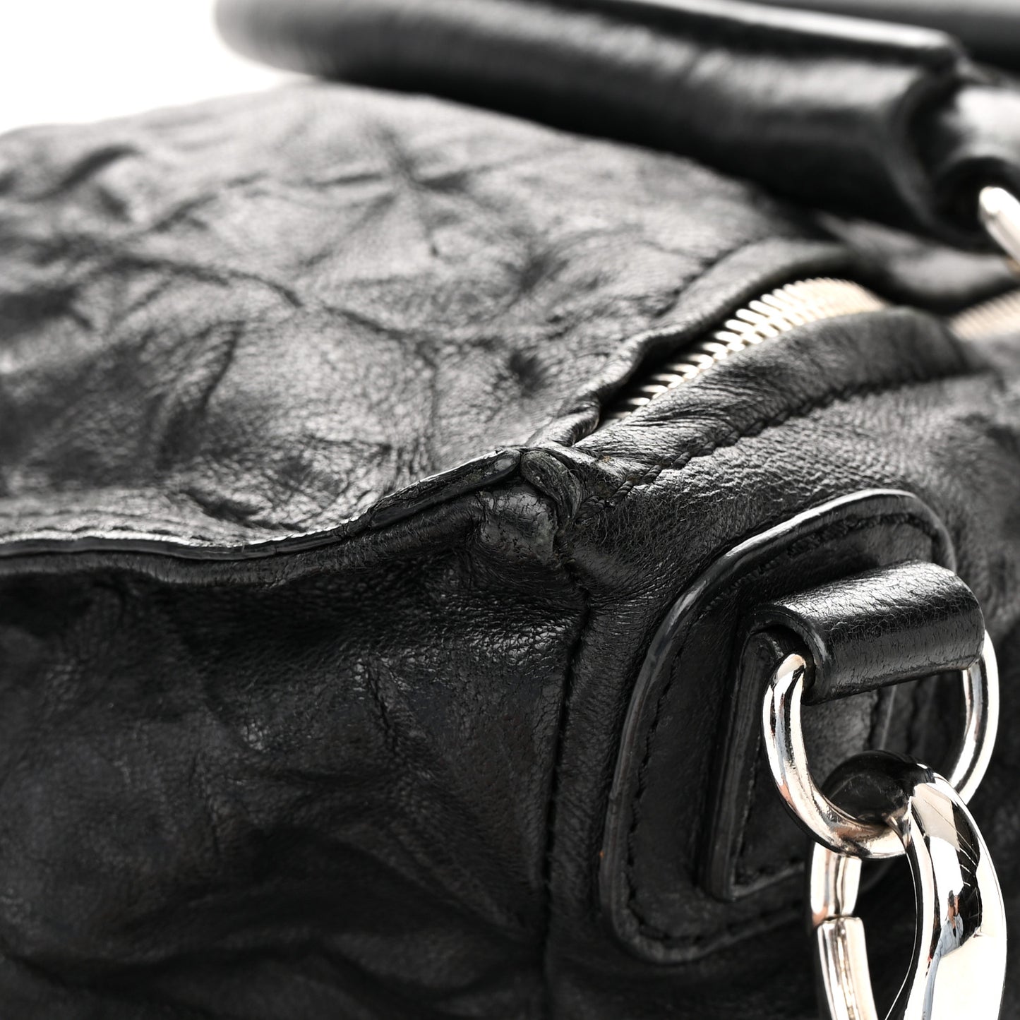 Tumbled Sheepskin Large Pandora Black
