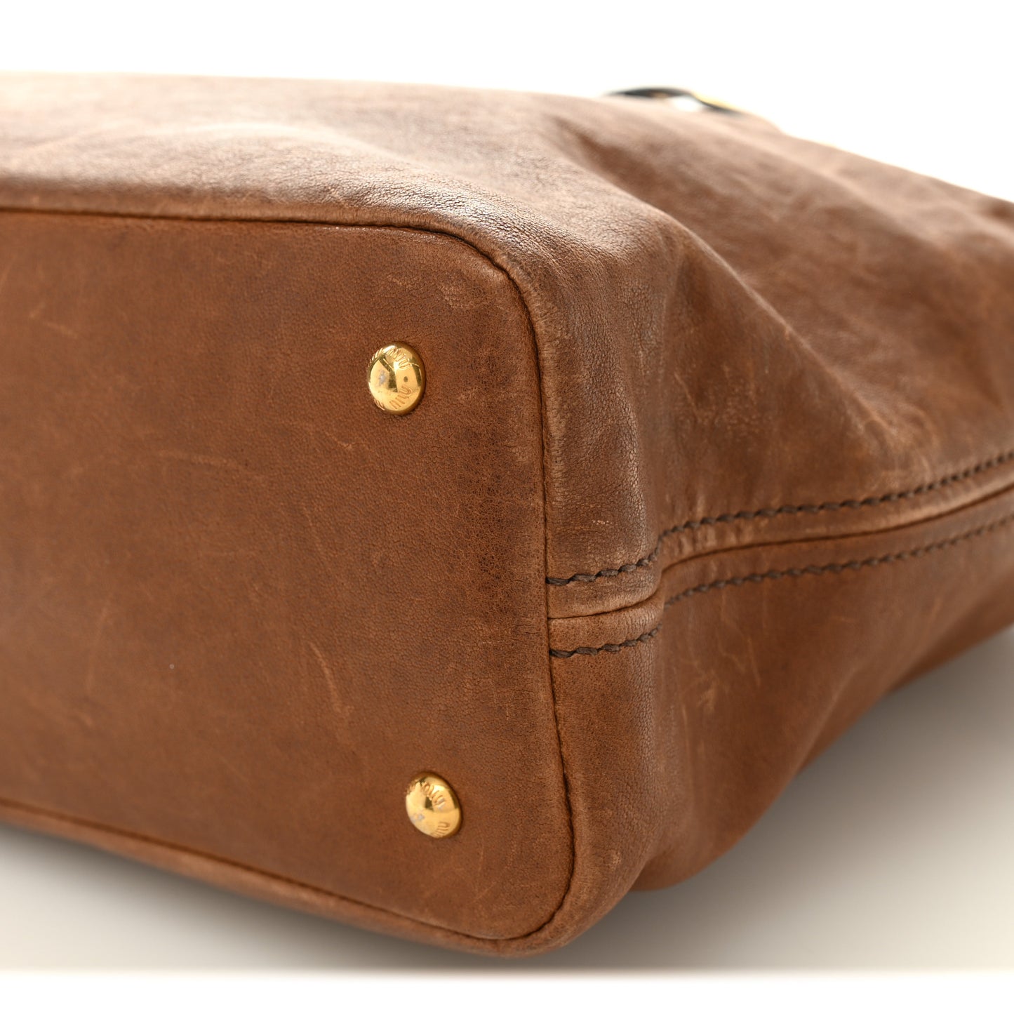 Nappa Aviator Medium Aventure Bag Rovere