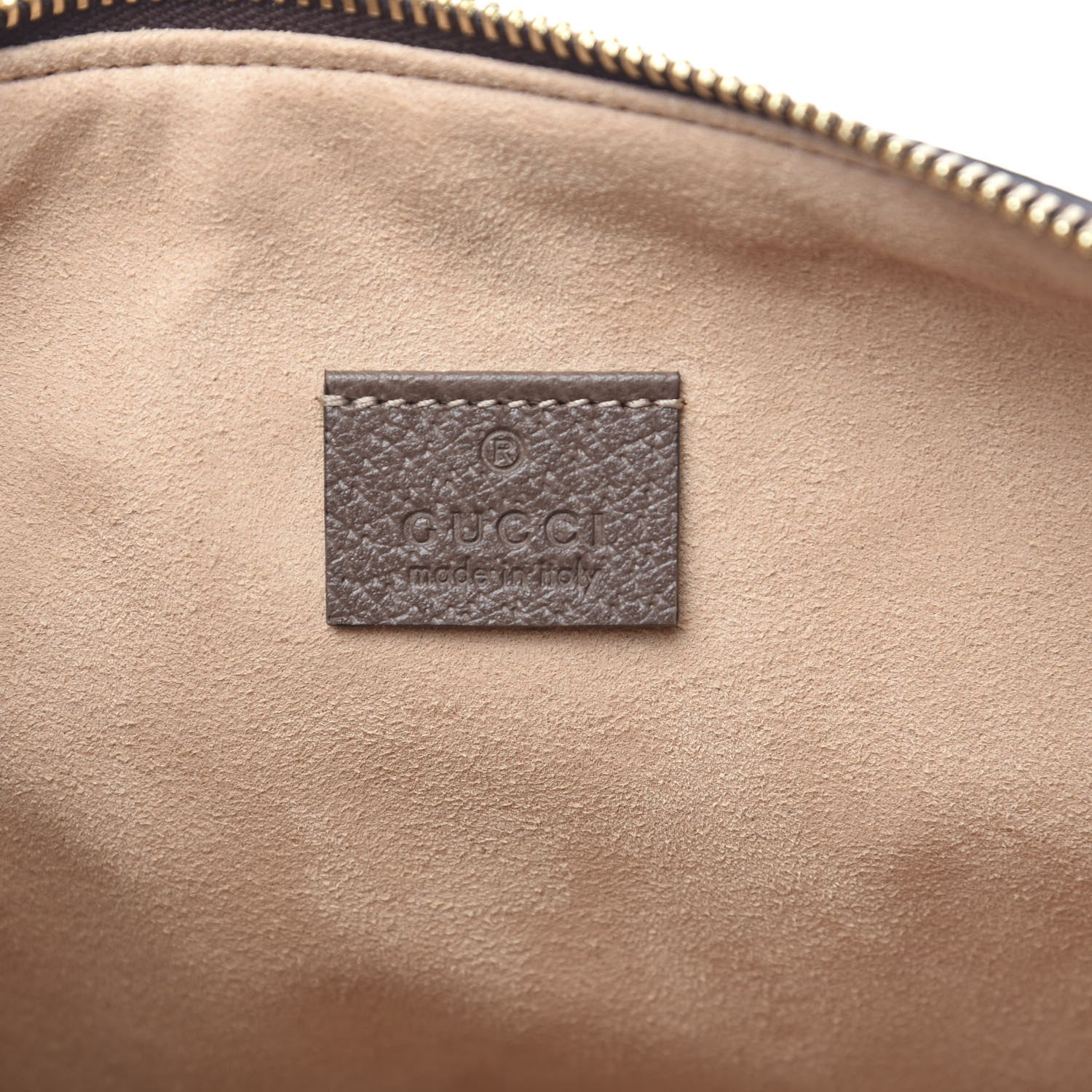Gucci GG Supreme Monogram Large Ophidia Pouch Clutch Brown 5 of 7