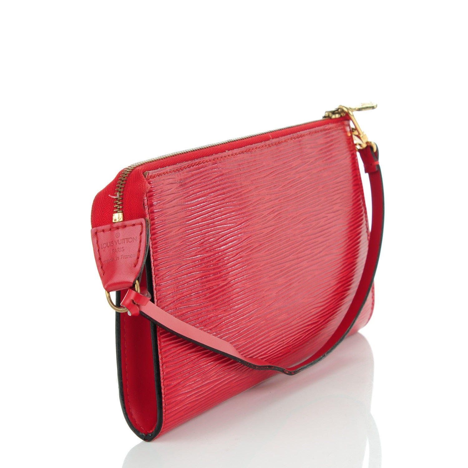 Louis Vuitton Epi Pochette Accessories 21 Castillan Red 2 of 7