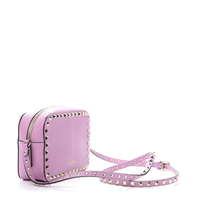 Valentino Garavani Calfskin Rockstud Camera Crossbody Bag Giacinto 3 of 10