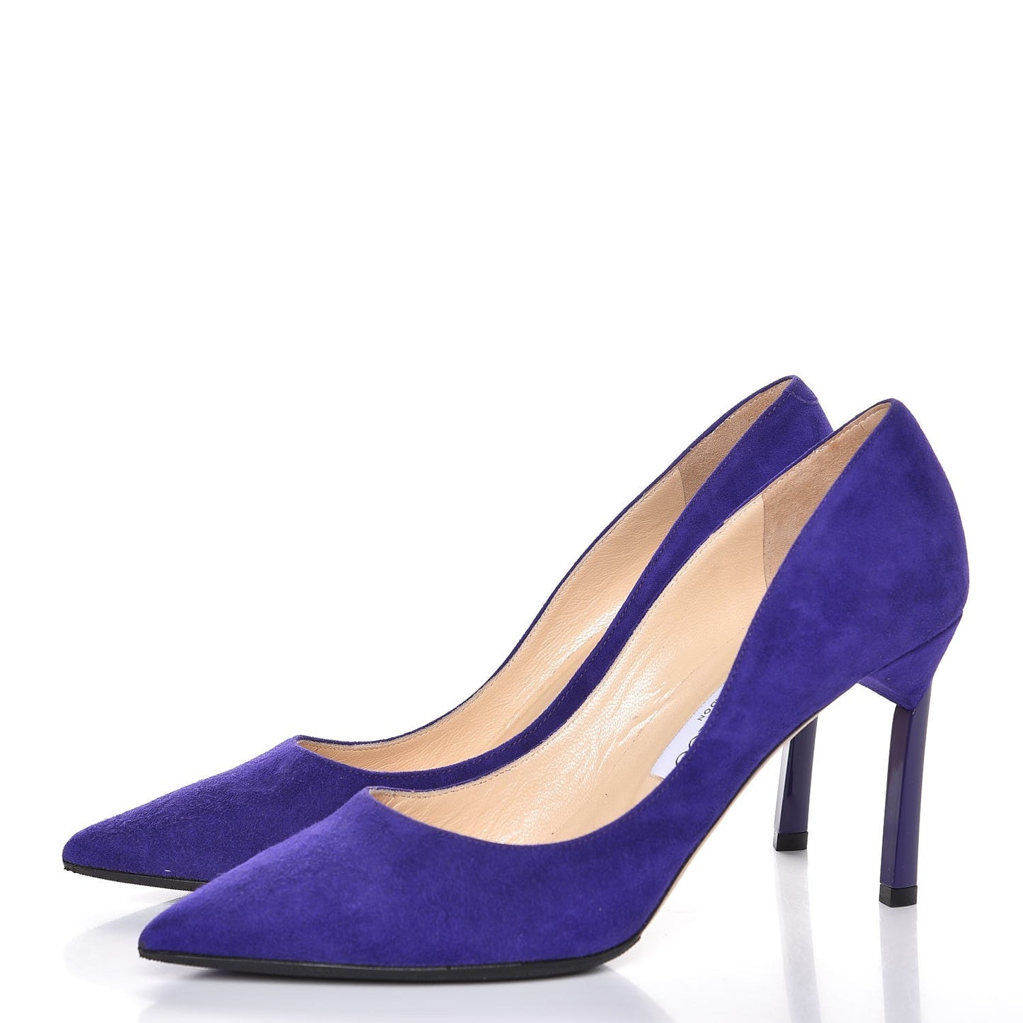 Suede Tish Pumps 37 Violet
