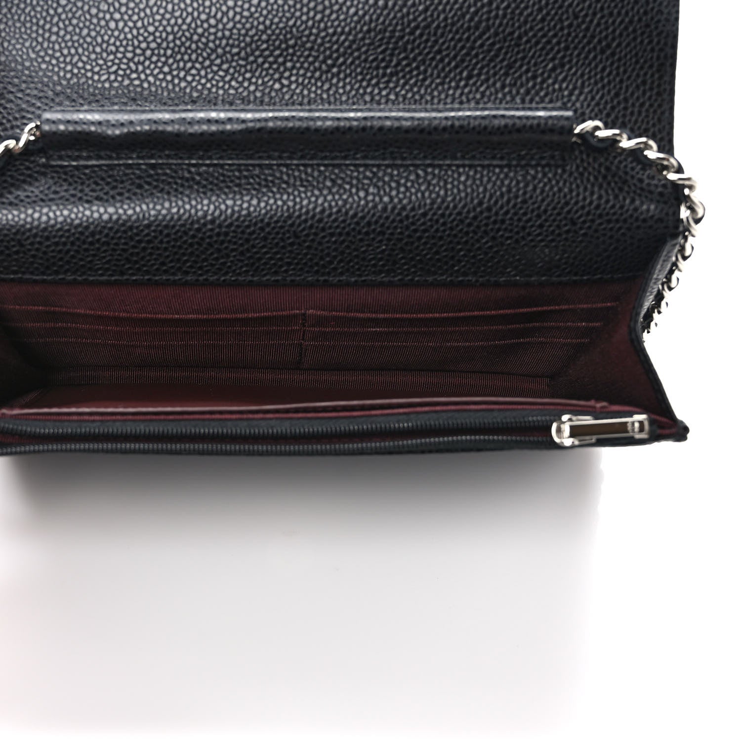 Chanel Caviar Quilted Wallet on Chain WOC Black 4 of 9