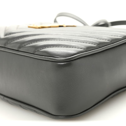 Saint Laurent Calfskin Matelasse Monogram Lou Camera Bag Storm 10 of 10