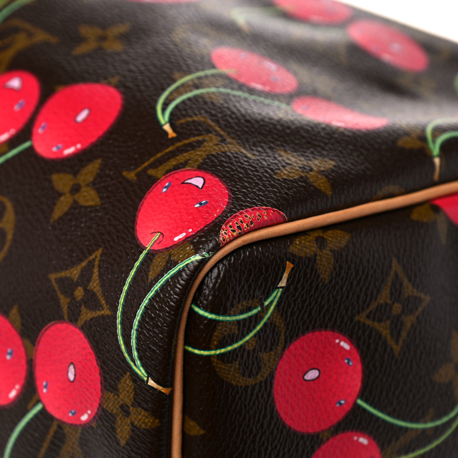 Louis Vuitton Monogram Cerises Keepall 45 8 of 28