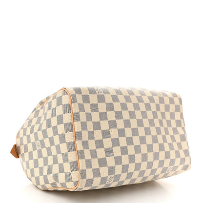 Louis Vuitton Damier Azur Speedy 30 4 of 10