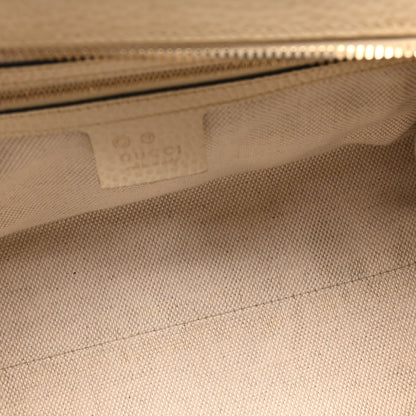 Gucci Dollar Calfskin Medium Soho Top Handle Satchel Ivoire 5 of 10