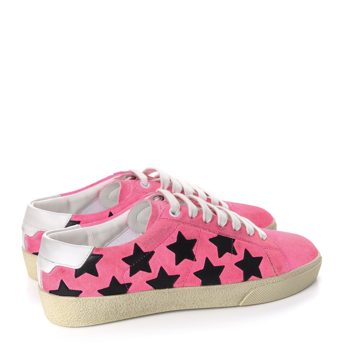 Suede Star Court Sneakers 36 Pink Black