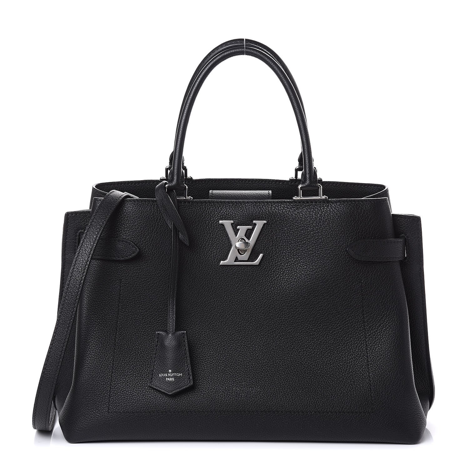 Louis Vuitton Calfskin Lockme Day Black 1 of 8
