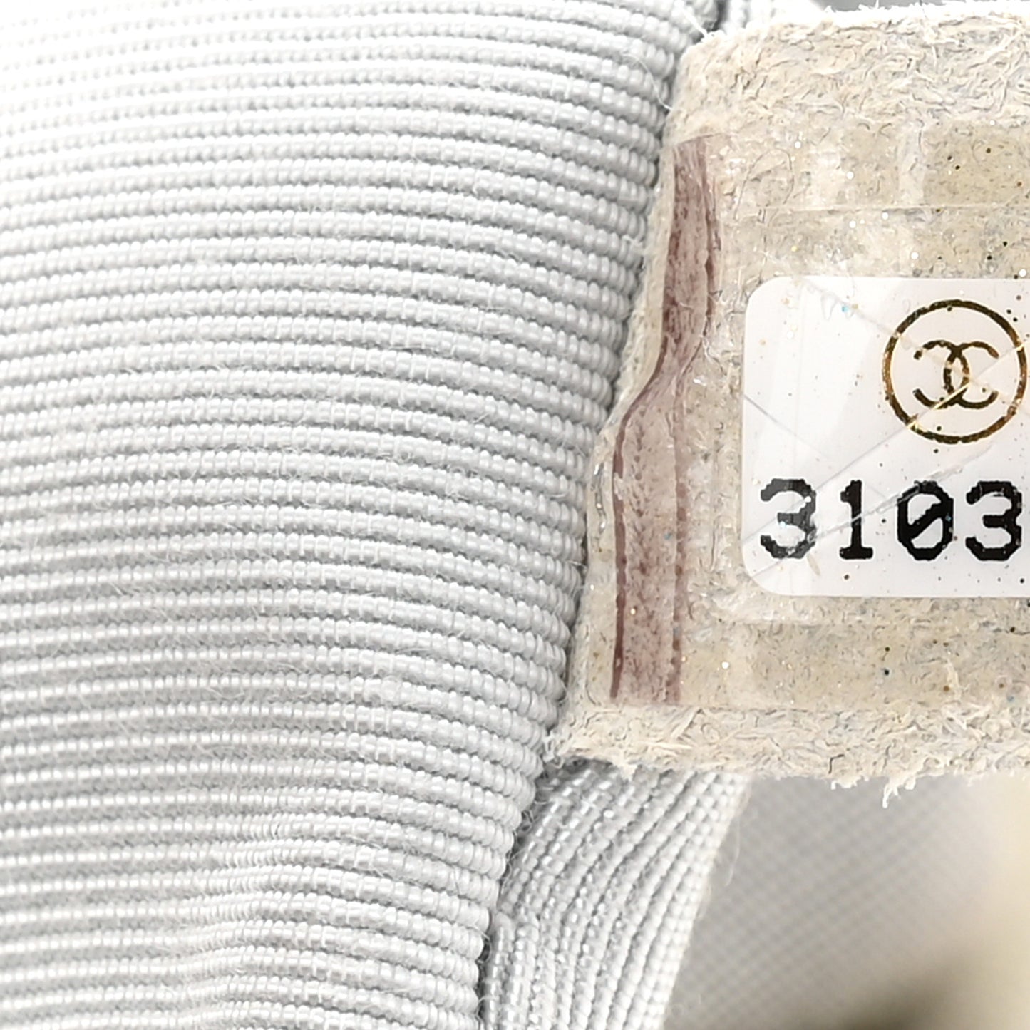 Iridescent Calfskin Quilted Medium Chanel 19 Flap White