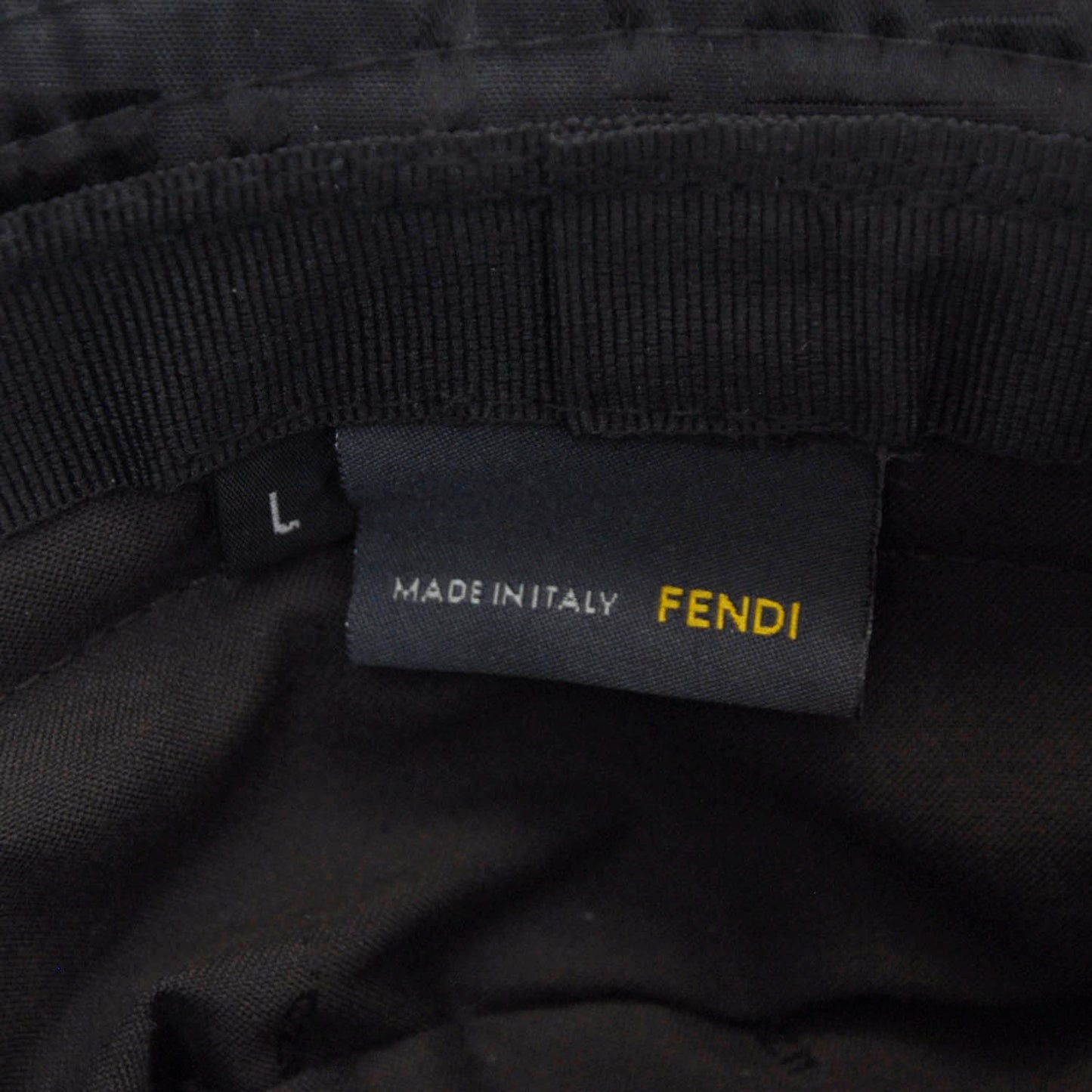 Zucca Bucket Hat Black Large
