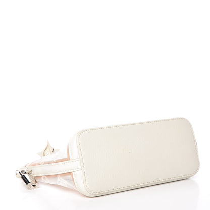 Louis Vuitton Monogram Transparence Transparent Lockit Clutch White 4 of 9