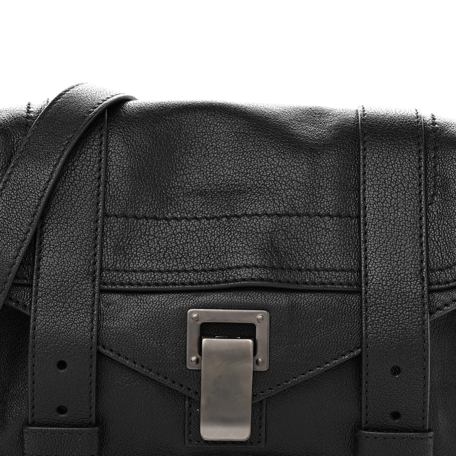 Proenza Schouler Lambskin PS1 Mini Crossbody Black 7 of 11