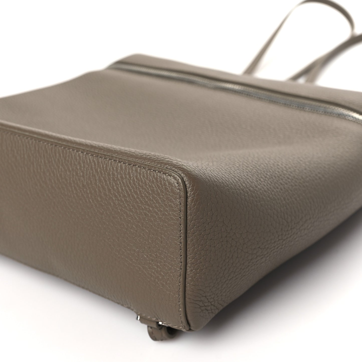 Grained Calfskin Extra Pocket L23.5 Backpack Warm Mastic