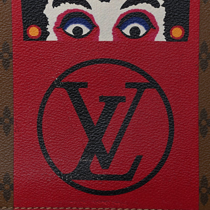 Louis Vuitton Reverse Monogram Kabuki MM GM Pochette 10 of 14