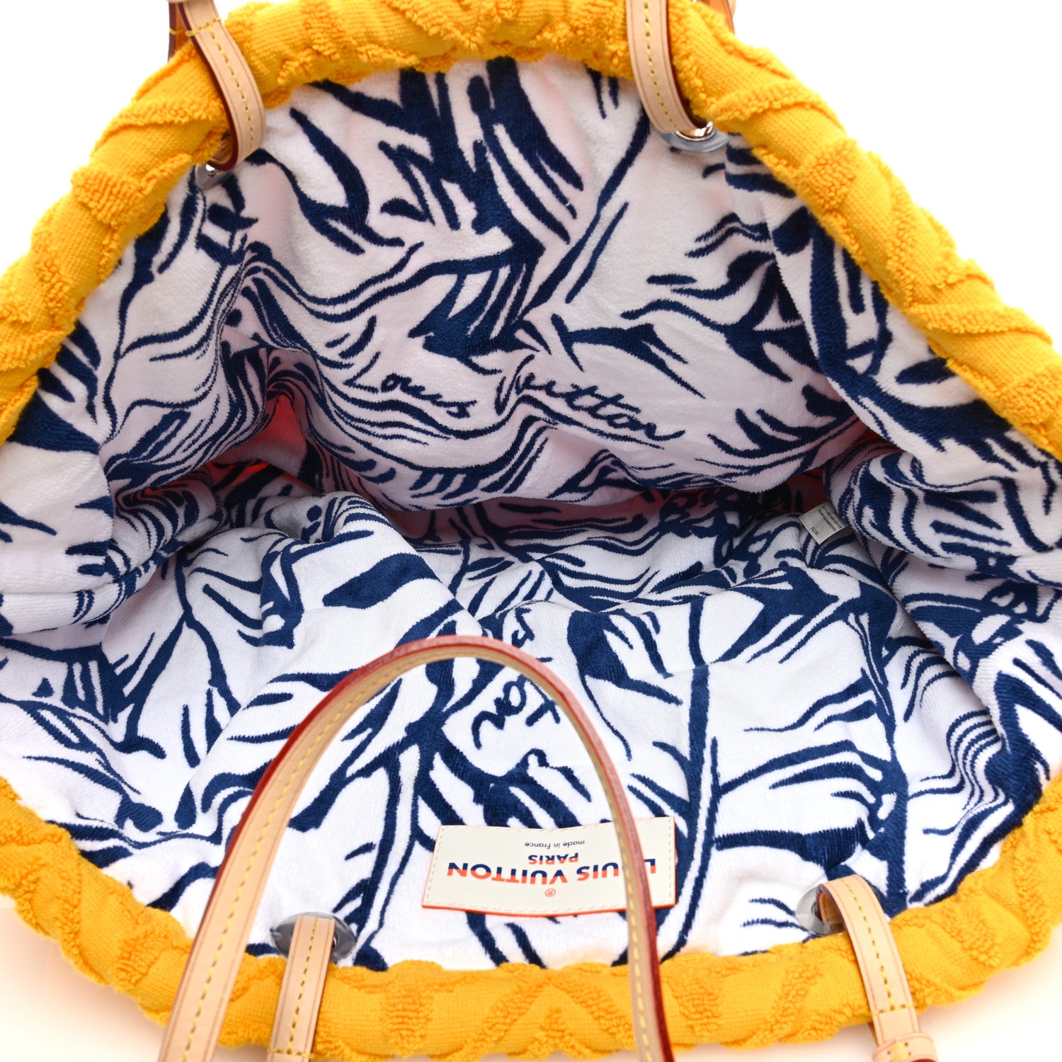 Louis Vuitton Terrycloth Monogram LVacation Tote Mangue 5 of 9