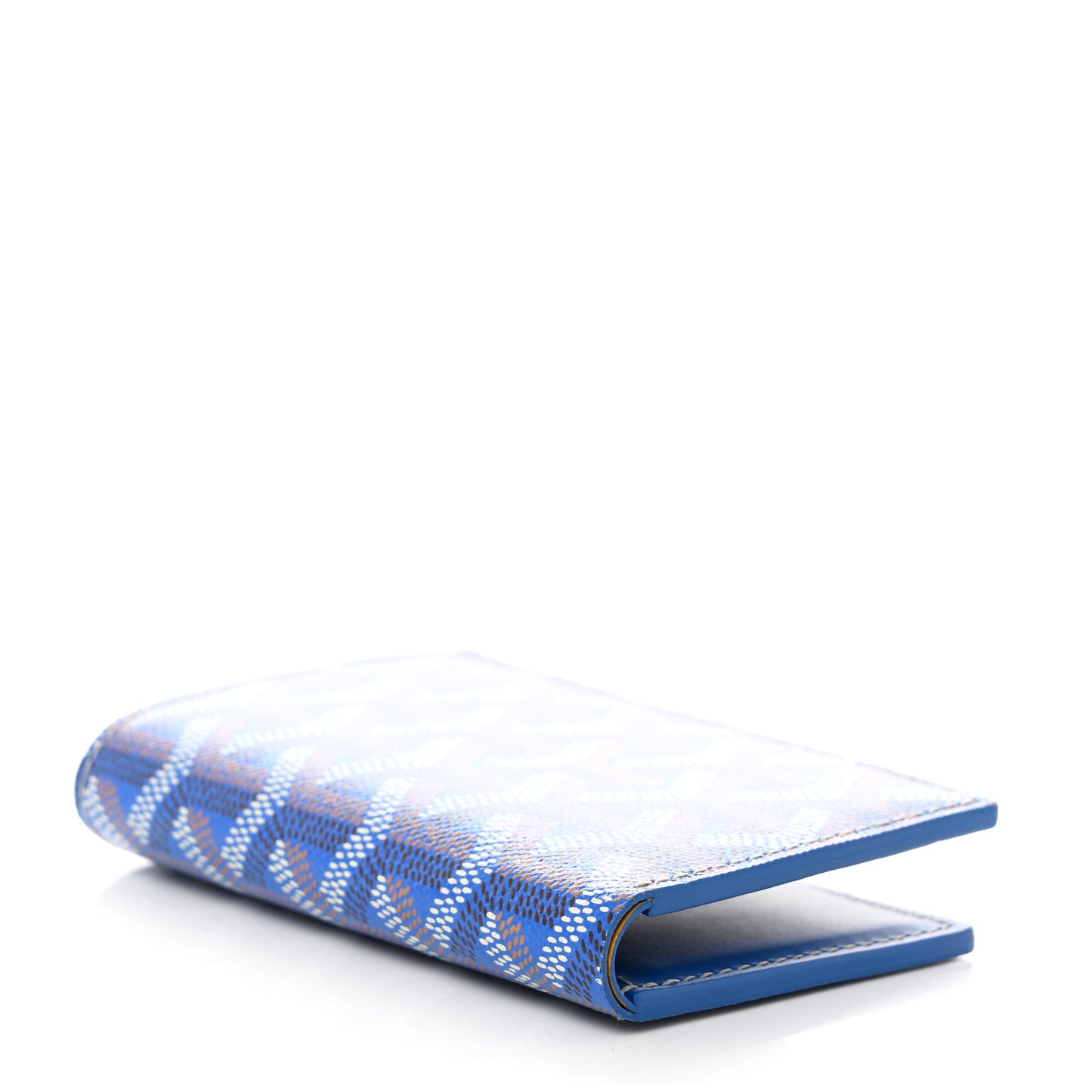 Goyardine Saint Pierre Card Holder Blue
