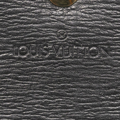Louis Vuitton Epi Elise Wallet Black 7 of 9