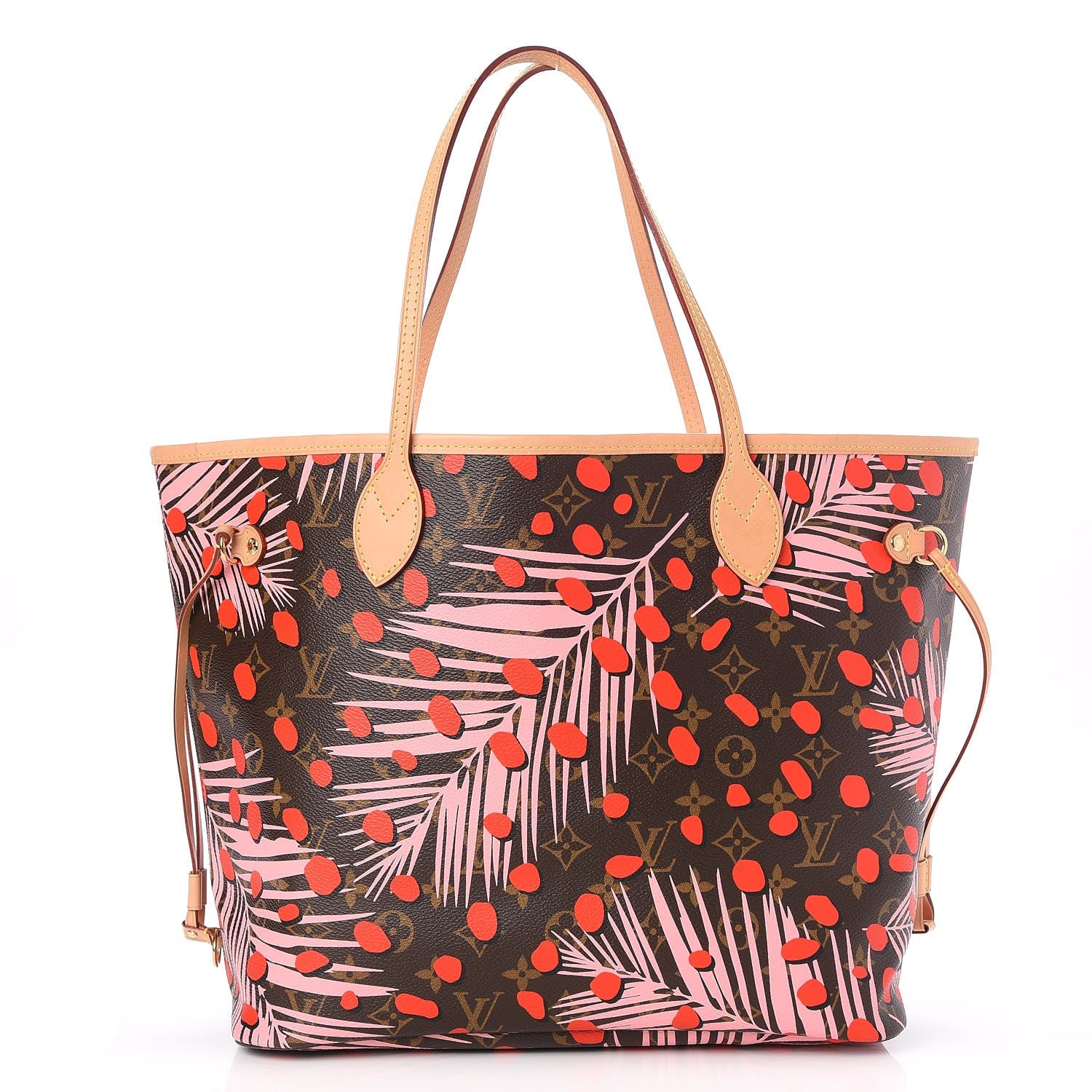 Louis Vuitton Monogram Jungle Dots Neo Neverfull MM Sugar Pink Poppy 1 of 7