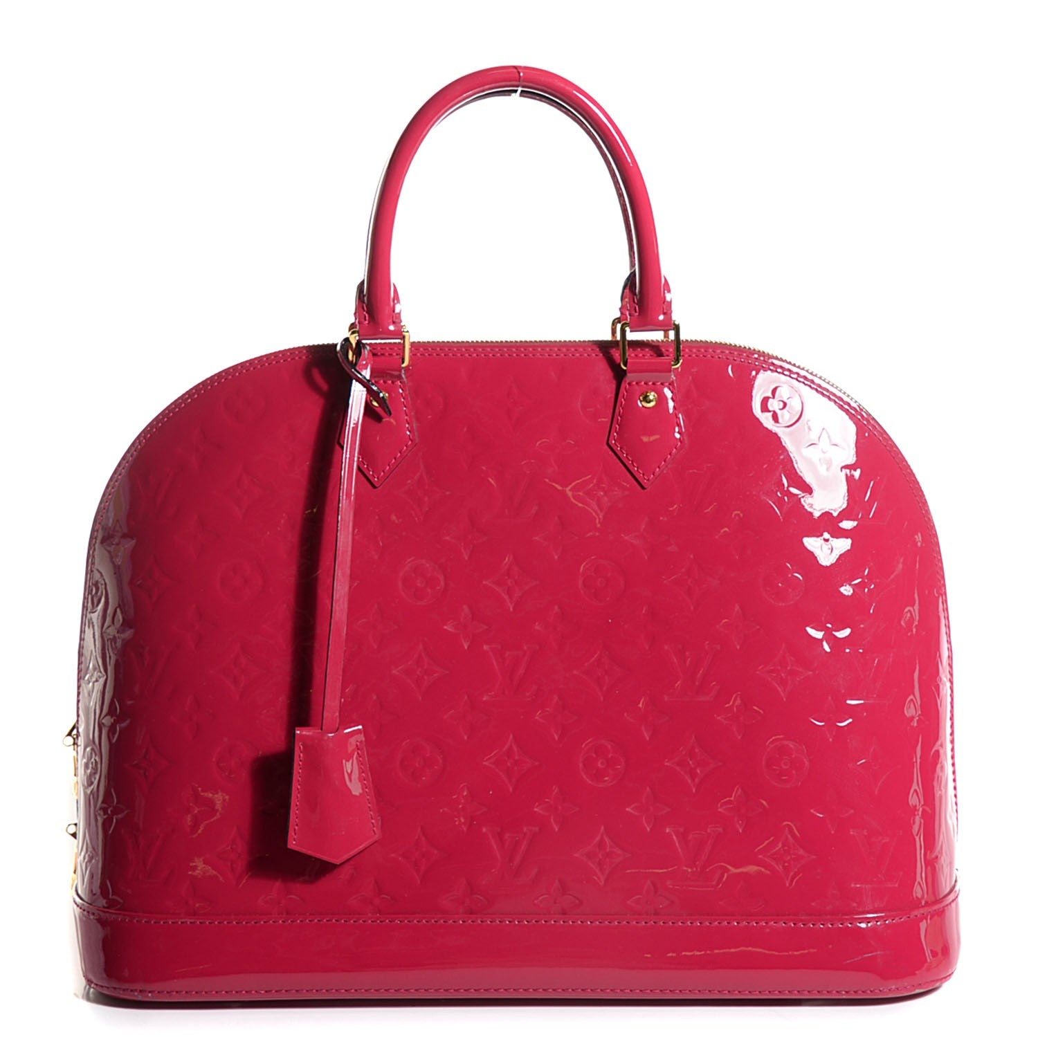 Louis Vuitton Vernis Alma GM Rose Indien 1 of 7