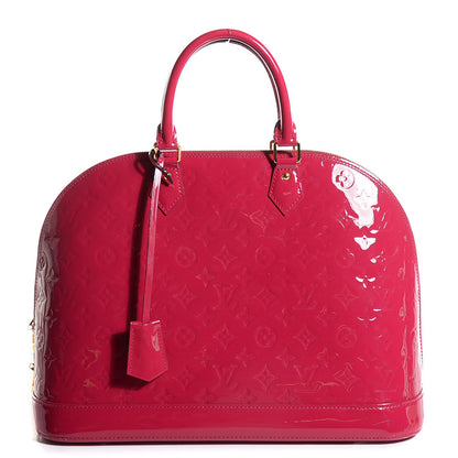 Louis Vuitton Vernis Alma GM Rose Indien 1 of 7