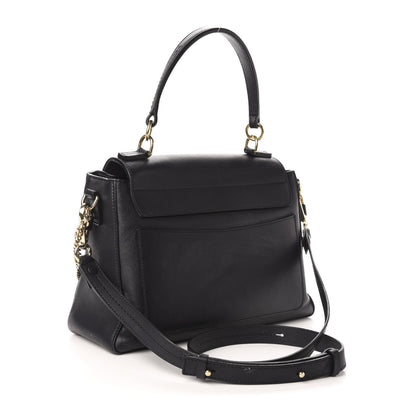 Chloe Smooth Calfskin Quilted Small Faye Day Shoulder Bag Full Blue 4 of 14