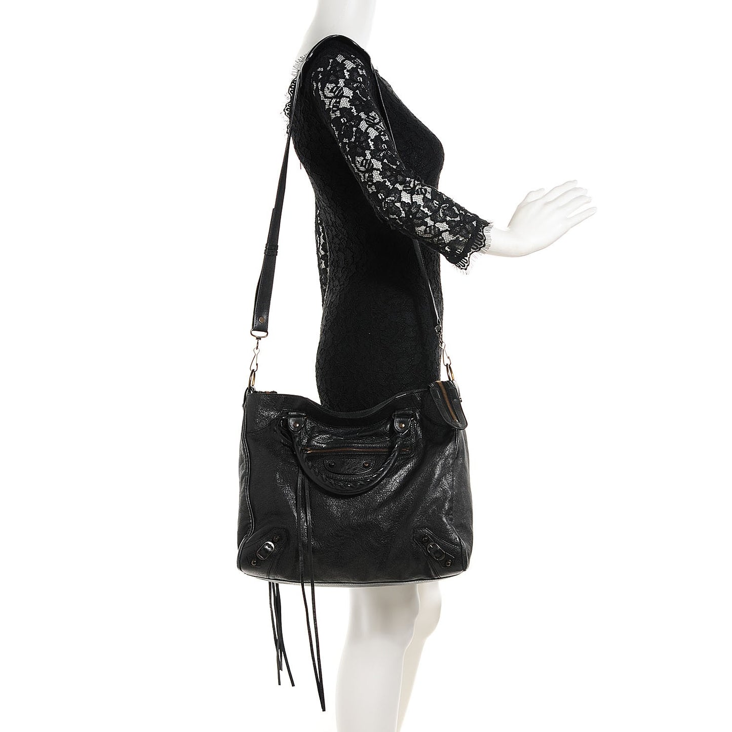Agneau Classic Hardware Velo Black