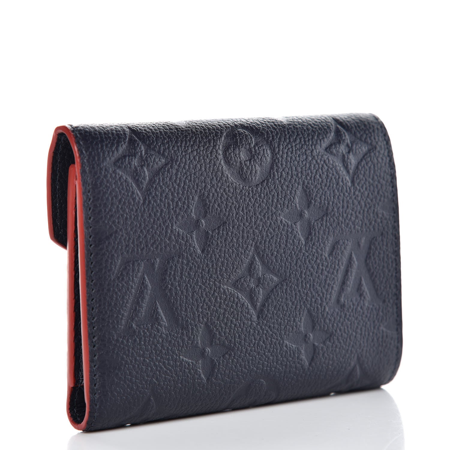 Louis Vuitton Empreinte Victorine Wallet Marine Rouge 3 of 9