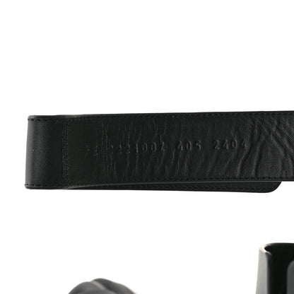 Hermes Calfskin Womens Chypre Sandals 40.5 Black 8 of 9