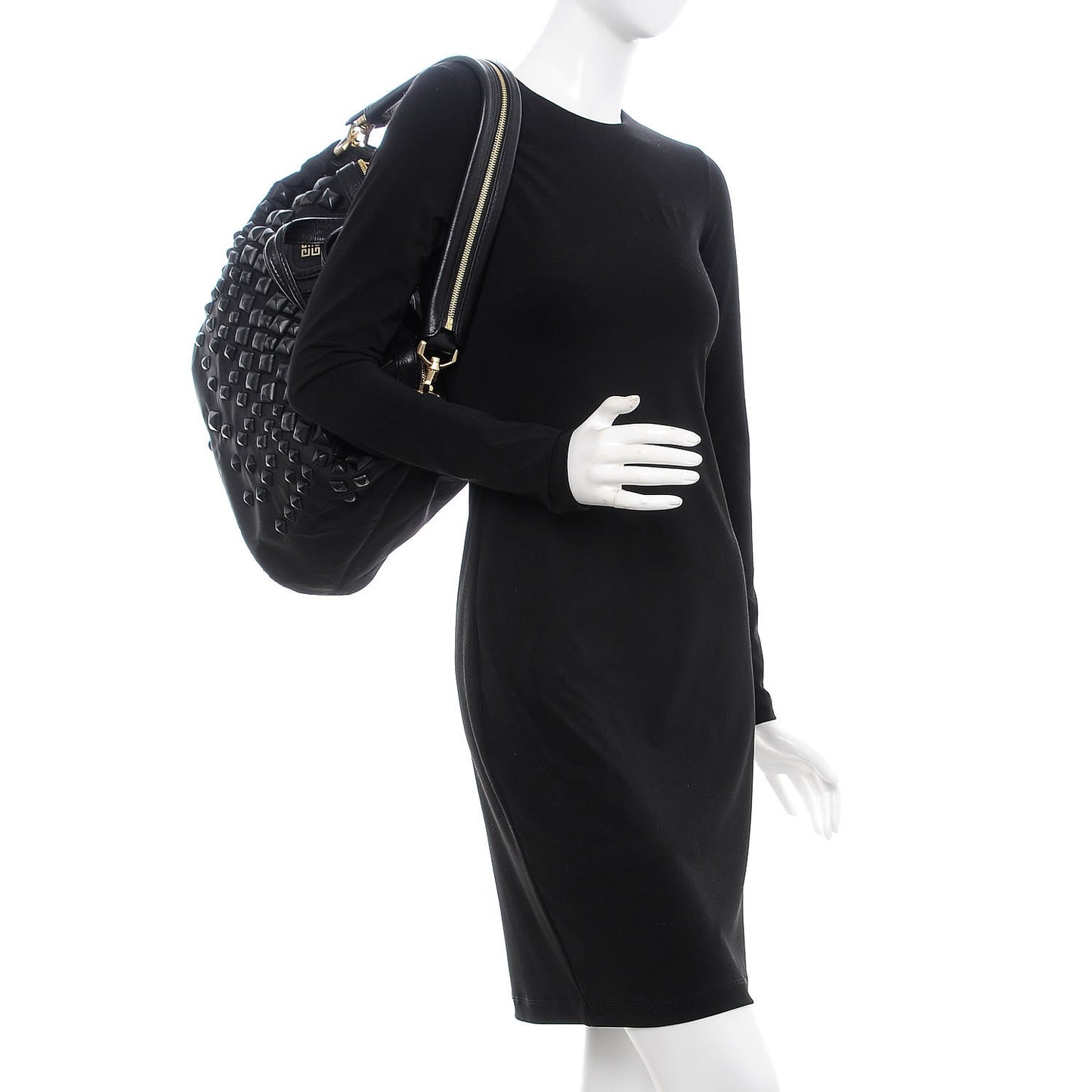 Nylon Studded Medium Nightingale Black