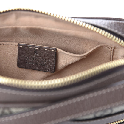 Gucci GG Supreme Monogram Web Mini Ophidia Shoulder Bag Brown 8 of 10