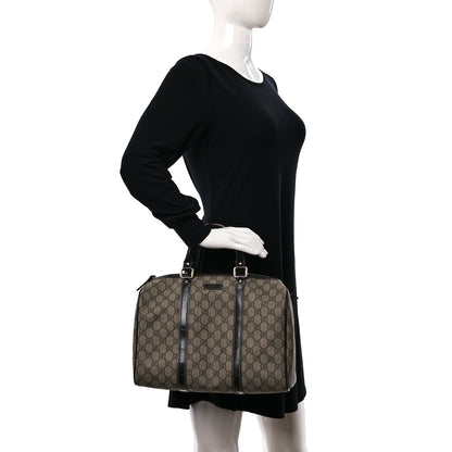 Gucci GG Plus Monogram Medium Joy Boston Dark Brown 2 of 11