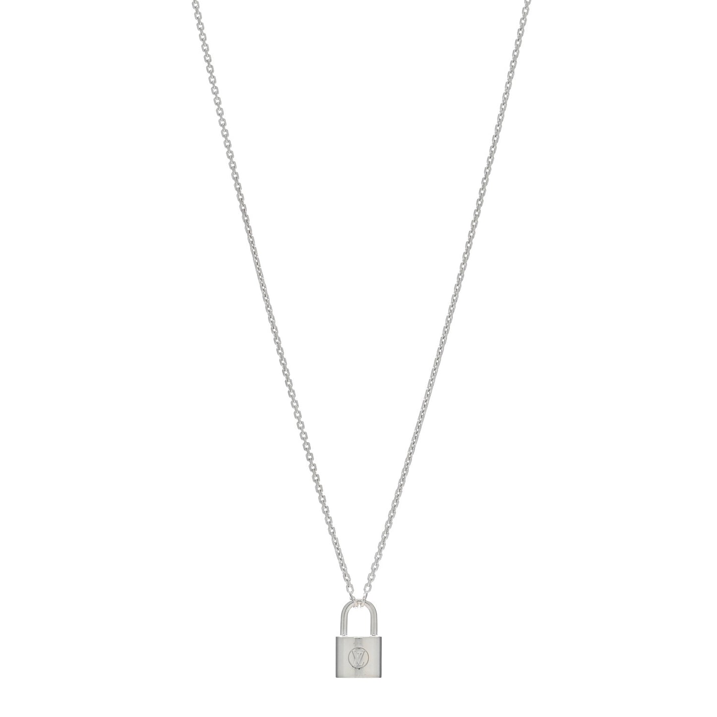 Sterling Silver Lockit Necklace