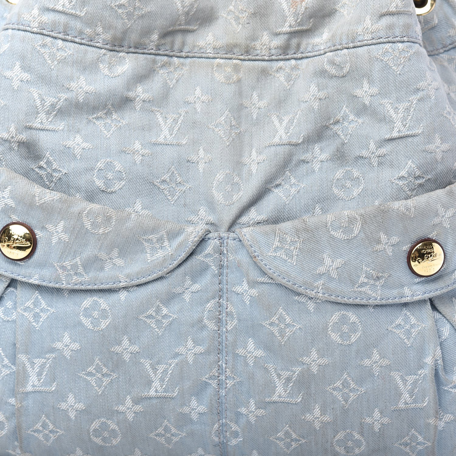 Louis Vuitton Denim Daily GM Blue Clair 10 of 11