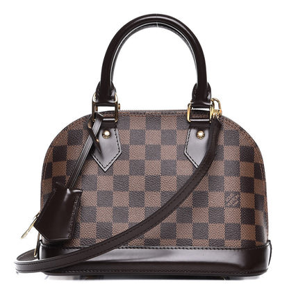 Louis Vuitton Damier Ebene Alma BB 1 of 8