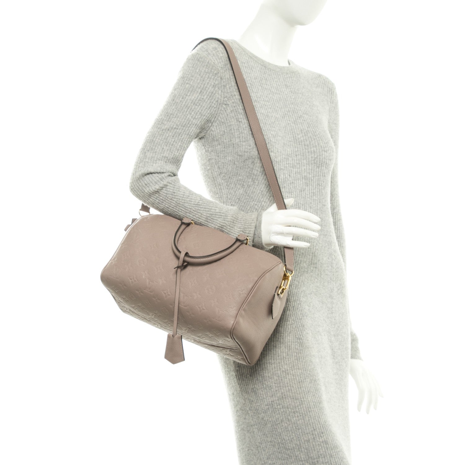 Louis Vuitton Empreinte Speedy Bandouliere 30 NM Mastic 2 of 7
