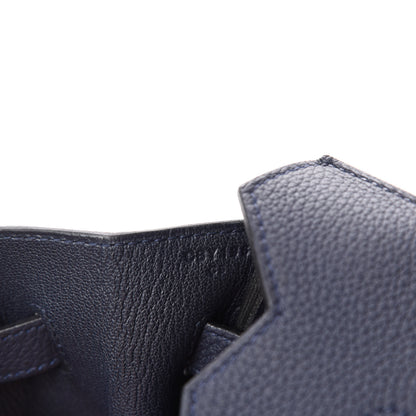 Hermes Togo Birkin 35 Bleu Nuit 9 of 11