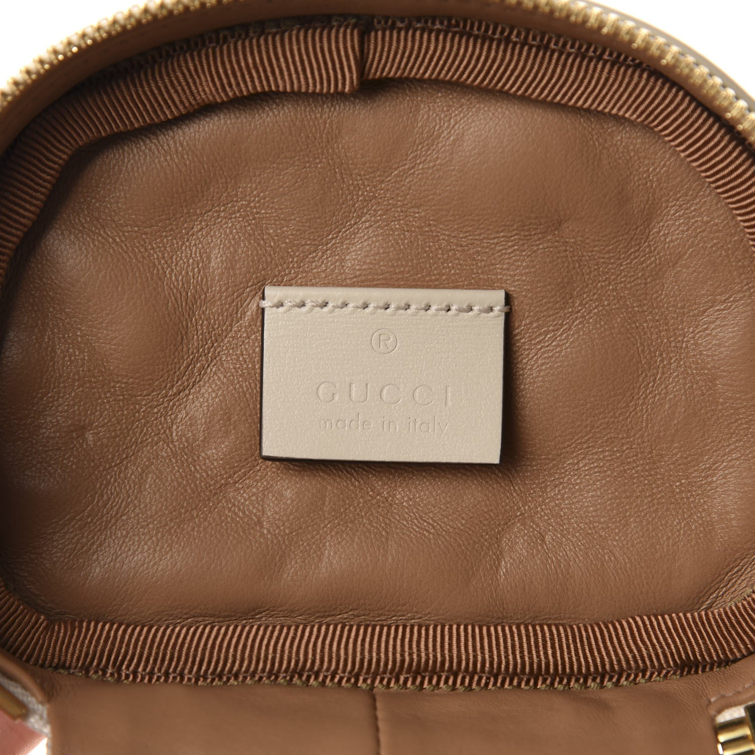 Gucci Calfskin Trapuntata Zumi Belt Bag Off White 8 of 11