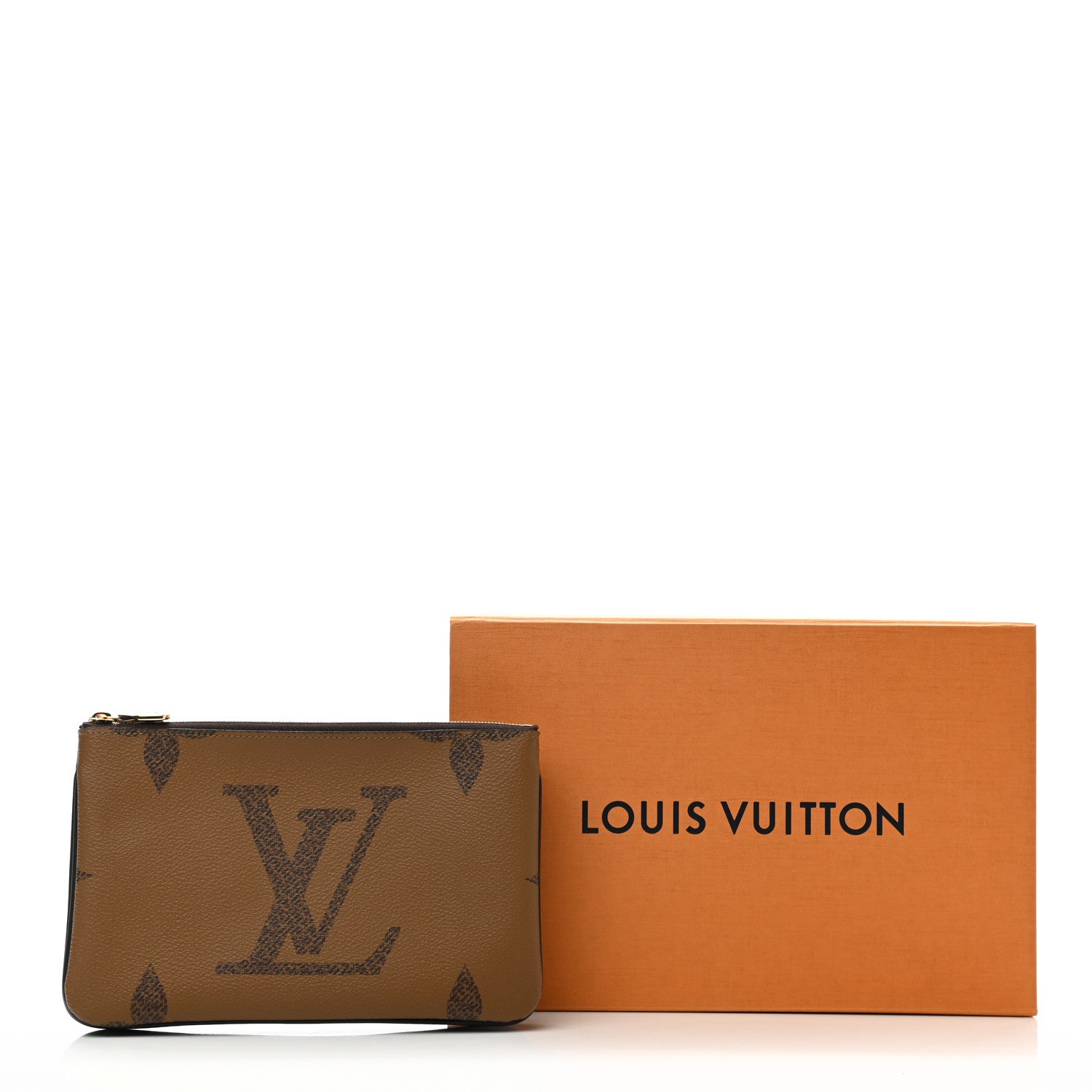 Louis Vuitton Reverse Monogram Giant Double Zip Pochette 8 of 8