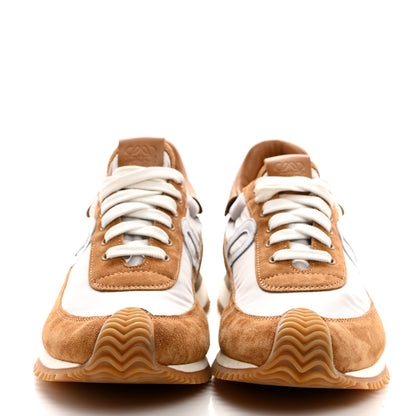 Loewe Nylon Suede Flow Runner Sneakers 41 Gold 2 of 8