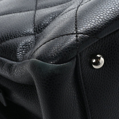 Chanel Caviar Quilted CC Timeless Soft Tote Black 11 of 12