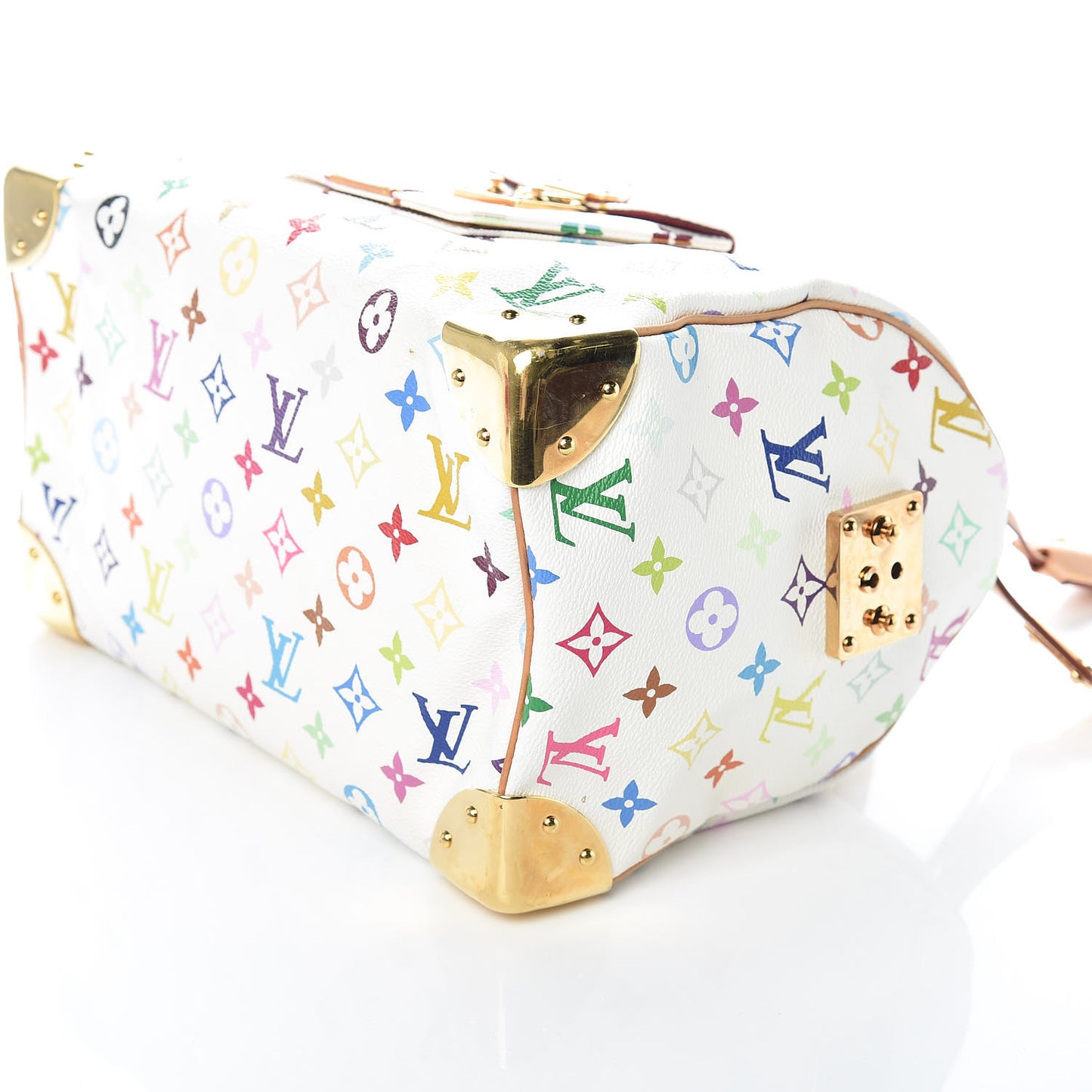 Monogram Multicolor Speedy 30 White