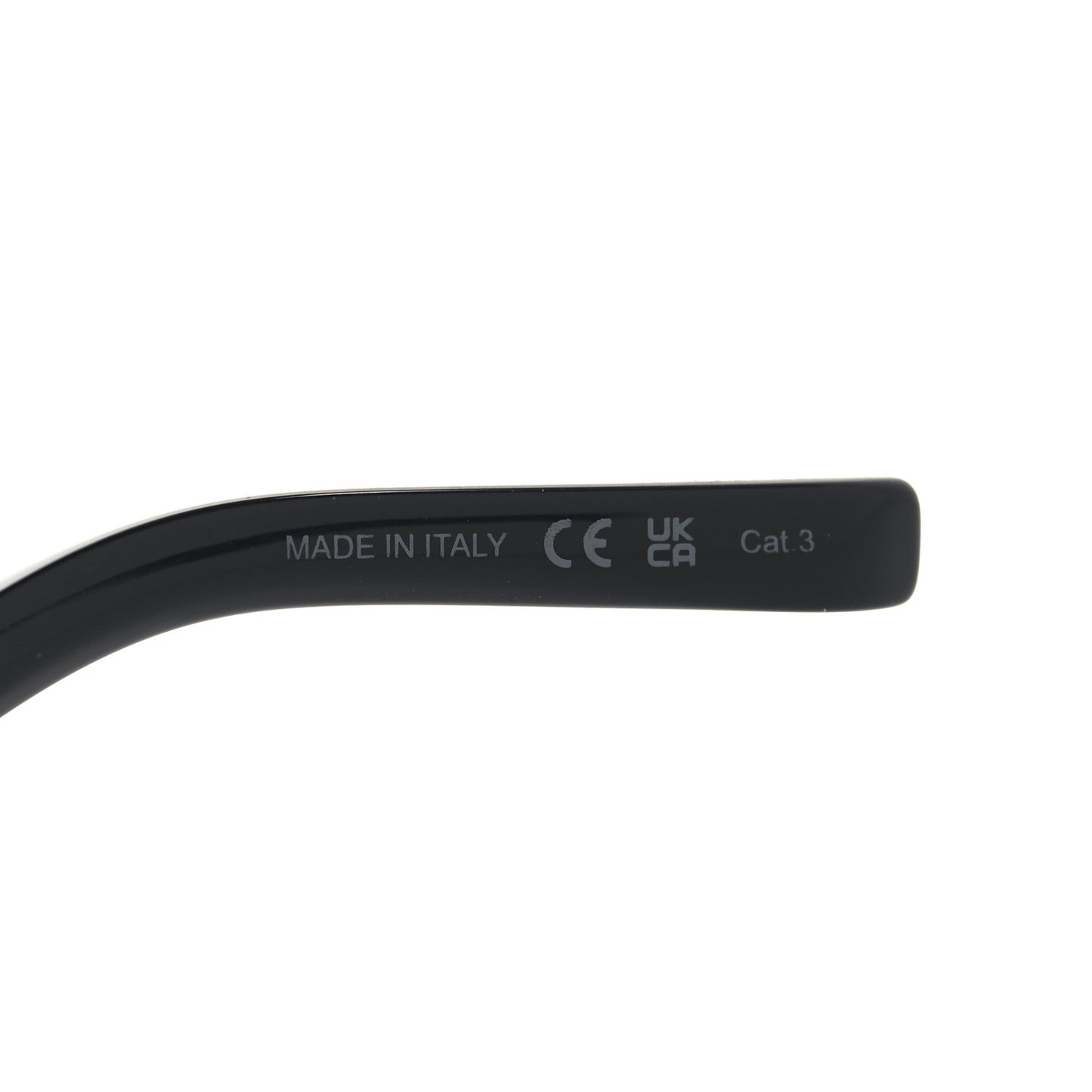 Acetate Oval Jeanne Sunglasses SL751 Black