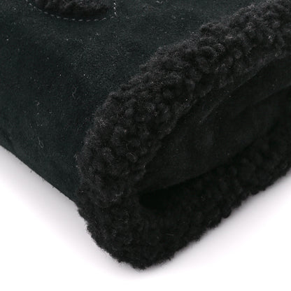 Telfar X UGG Suede shearling Small Shopping Bag Black 12 of 12