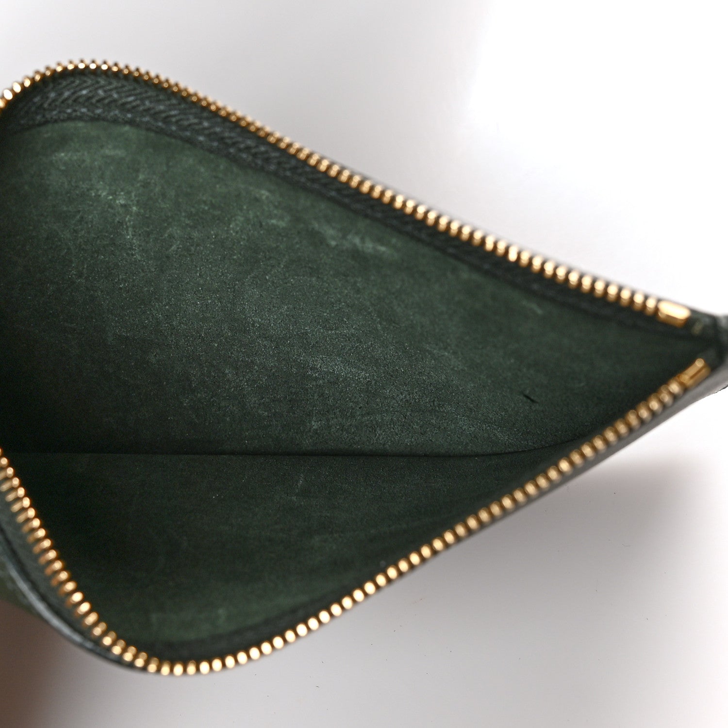 Saint Laurent Calfskin Large Shopping Tote Dark Green 7 of 13