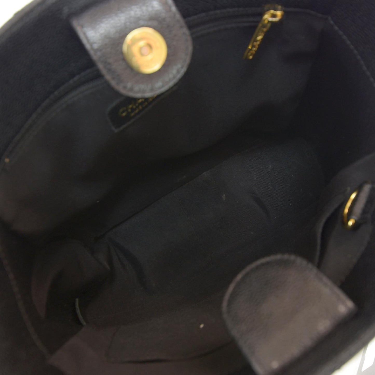 Caviar Petit Shopping Tote PST Black