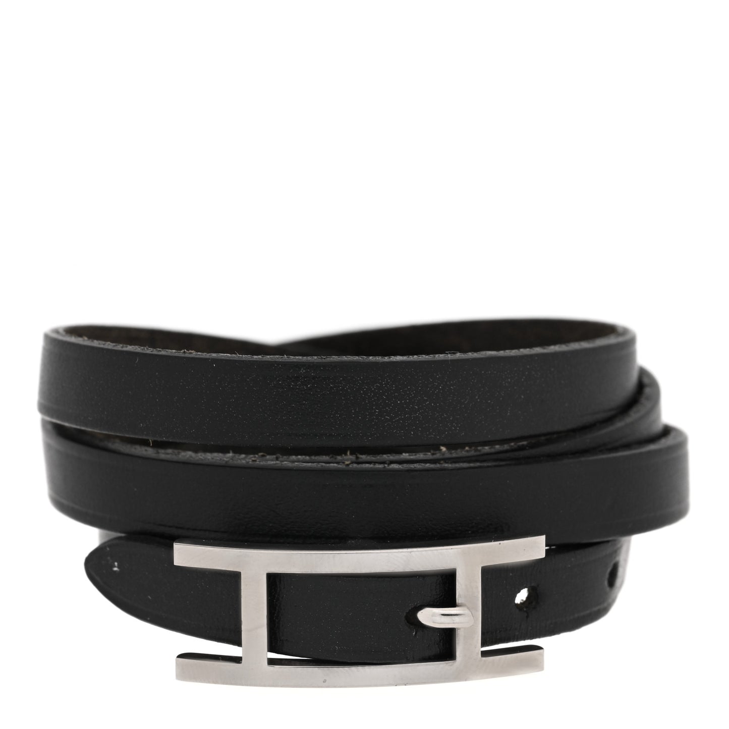Chamonix Hapi 3MM Triple Tour Wrap Bracelet Black