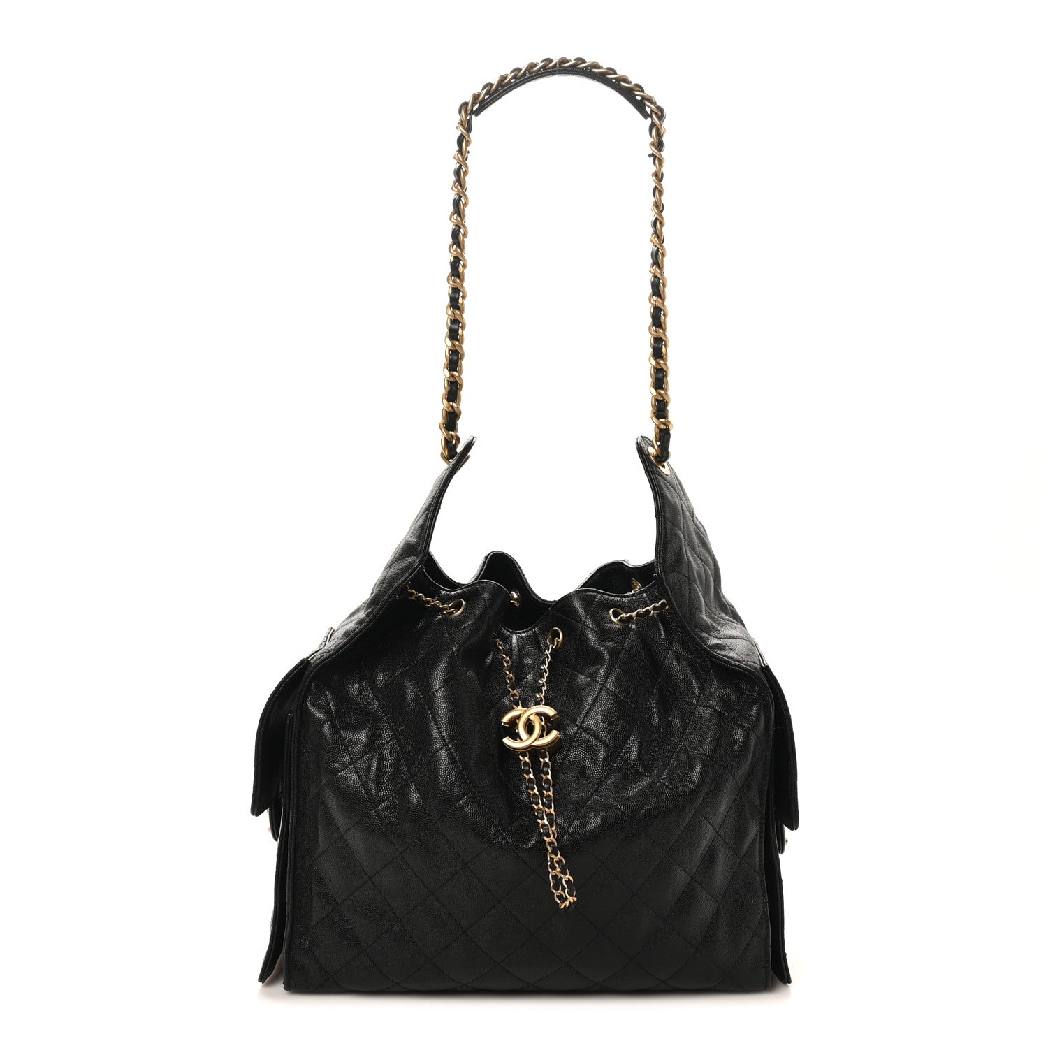 Chanel Caviar Quilted Medium Chanel 25 Handbag Black 1 of 11