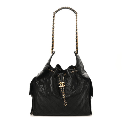 Chanel Caviar Quilted Medium Chanel 25 Handbag Black 1 of 11