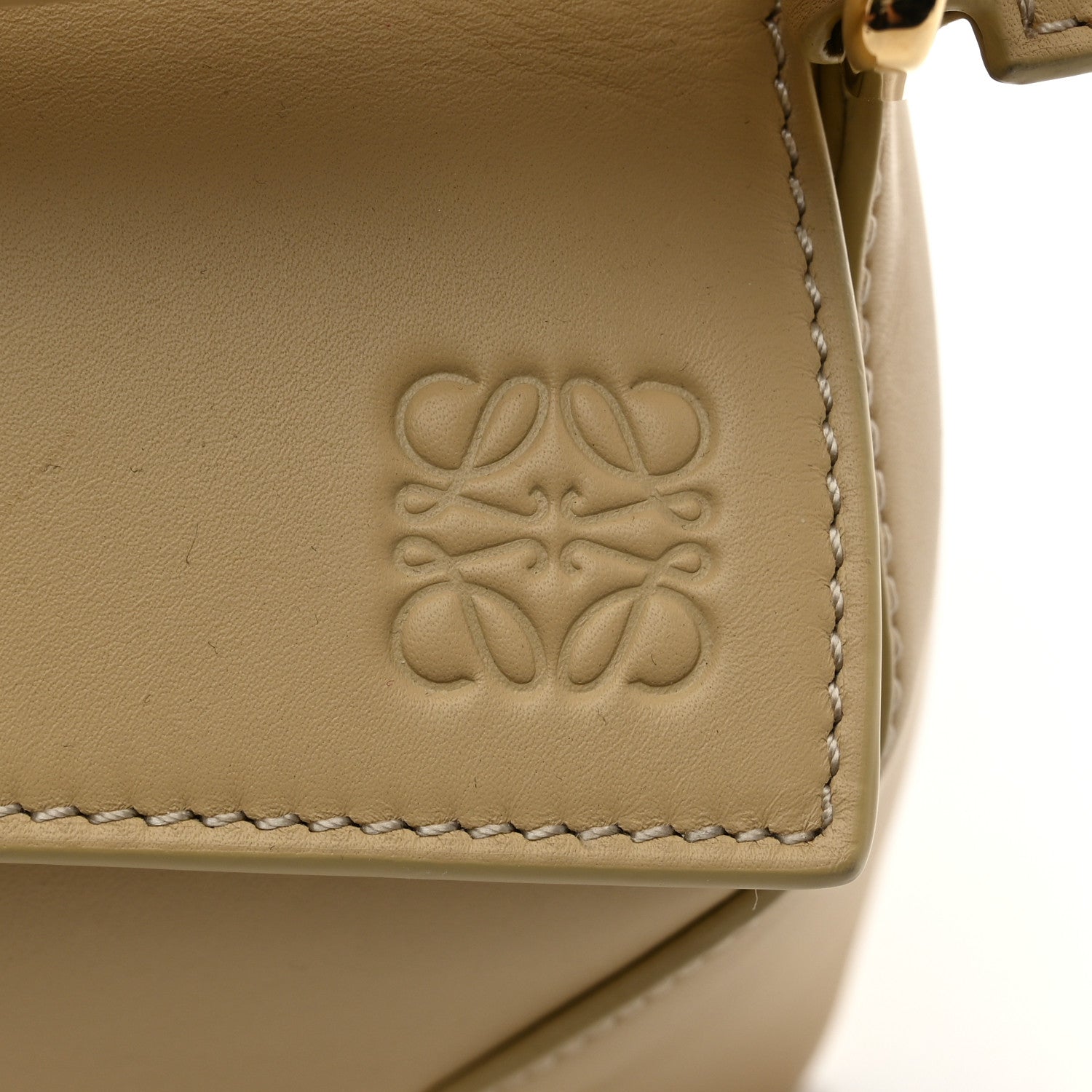 Loewe Calfskin Small Puzzle Edge Bag Dark Butter 6 of 14